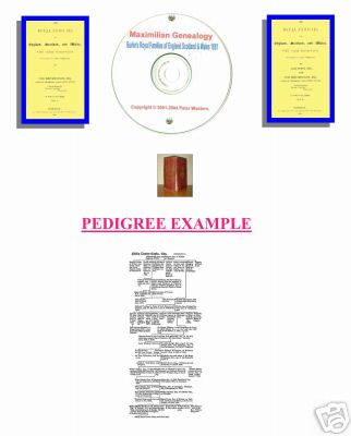 Burke's Royal Families of England Scotland & Wales 1851 CD This CD contains images of original Pedigrees from two 1st edition volumes of the well known Burkes Royal Families of England Scotland & Wales, is comprehensive and well indexed. email: admin@haywardsheathandburgesshill.co.uk quote "Burkes" in subject & provide your mailing address.We will send you a Paypal invoice for £15 P&P included.